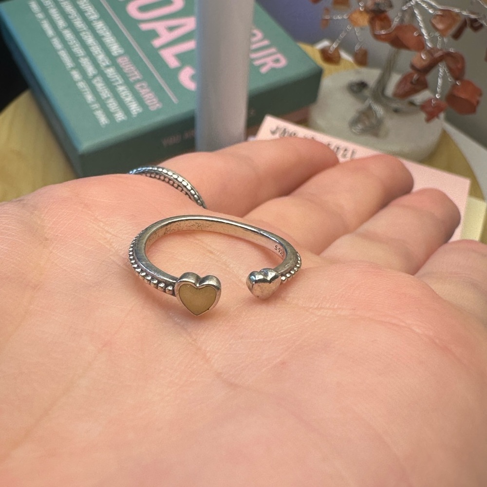 pandora hearts of love open ring